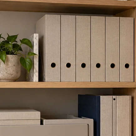 Illustrative organised accounting files